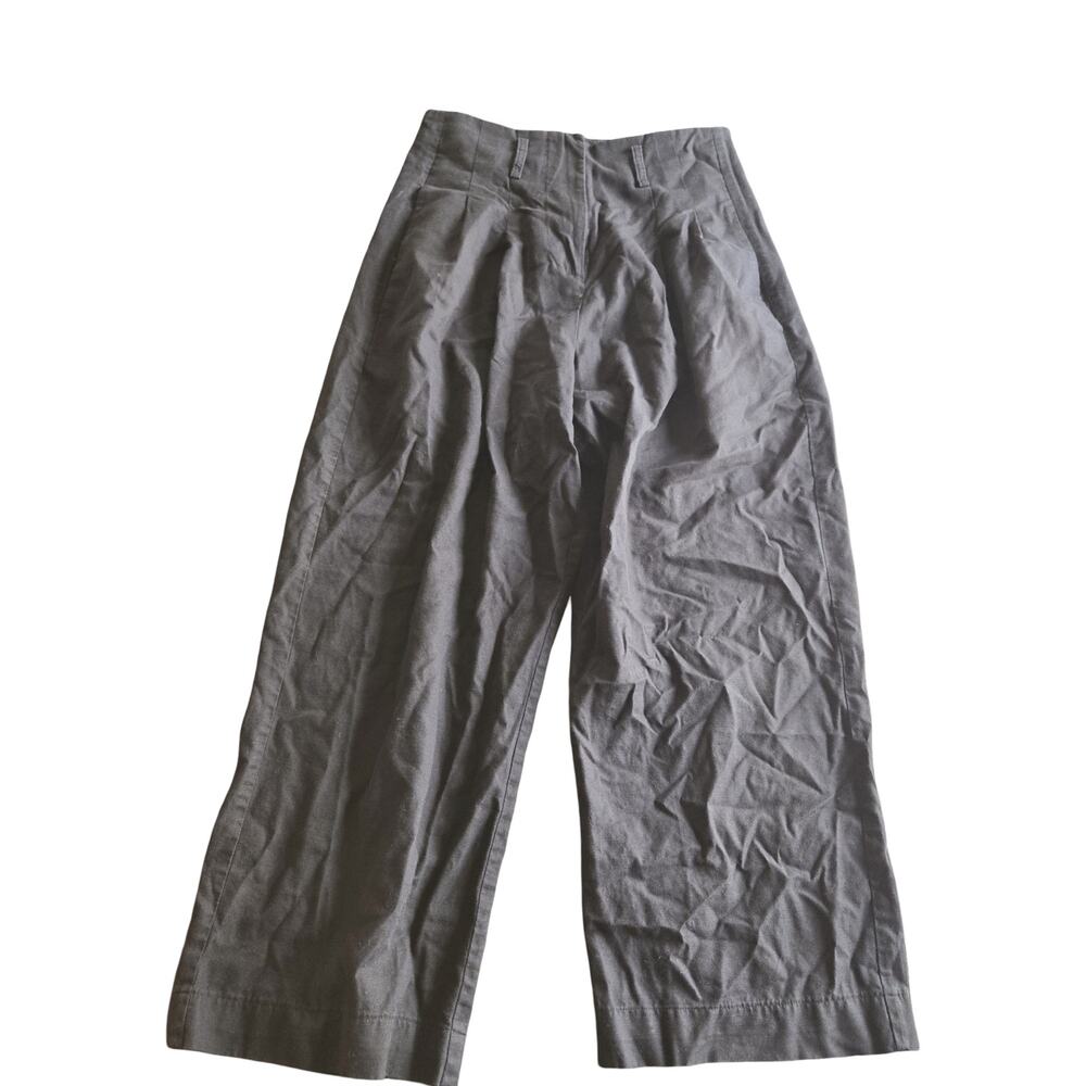Gentle Herd Black Linen Pants Size: S